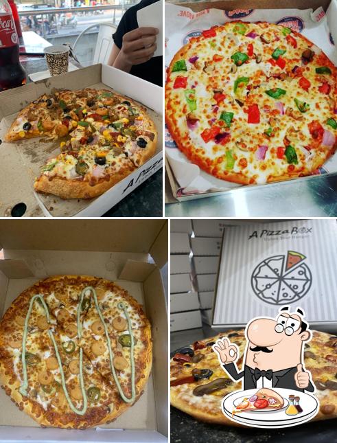 Order pizza at A Pizza Box