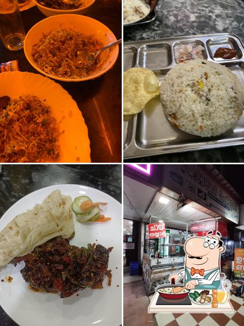 Fried rice at Mankara Hotel