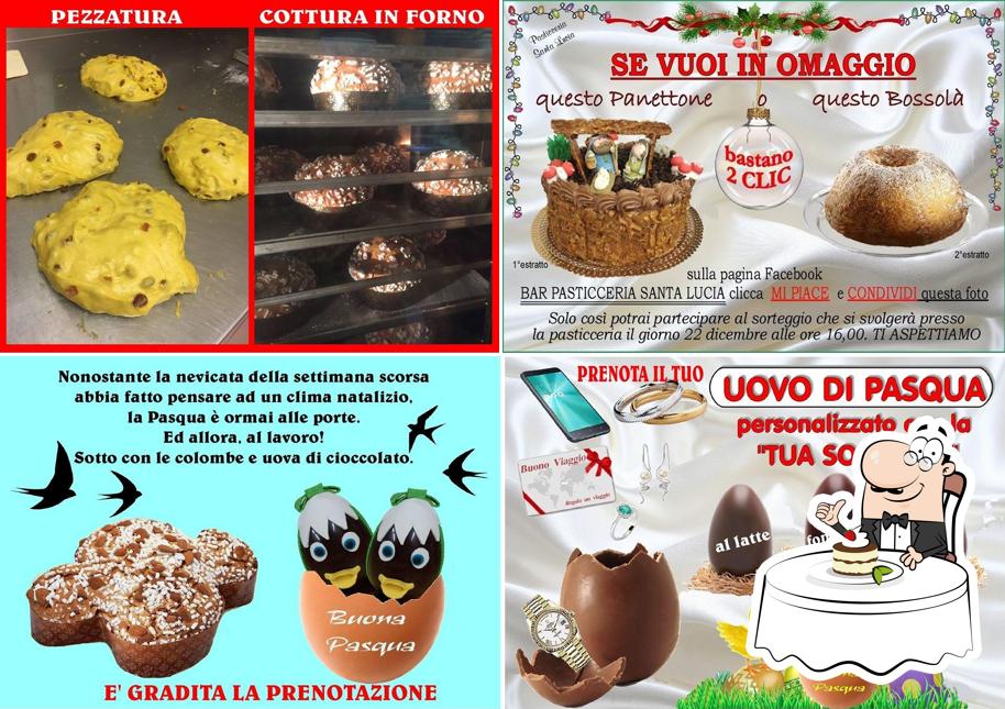 Pasticceria Santa Lucia offre un'ampia varietà di dolci