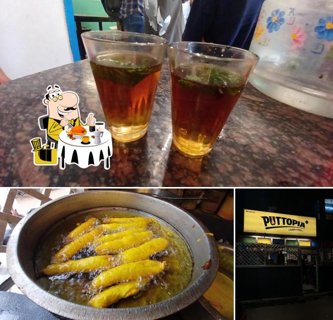 Meals at Puttopia (old puka tea shop)