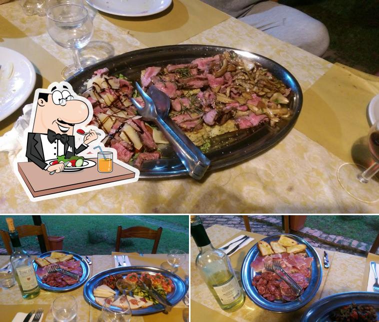 Cibo al Agriturismo Il Pornelleto