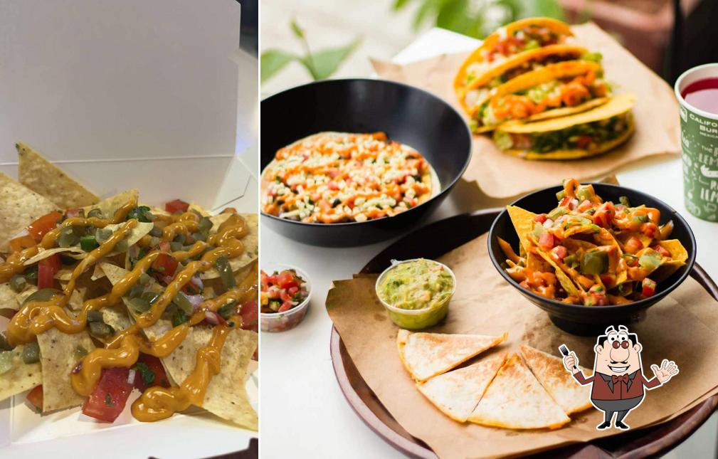 Food at California Burrito Mexican Kitchen @ DSL Mall Uppal