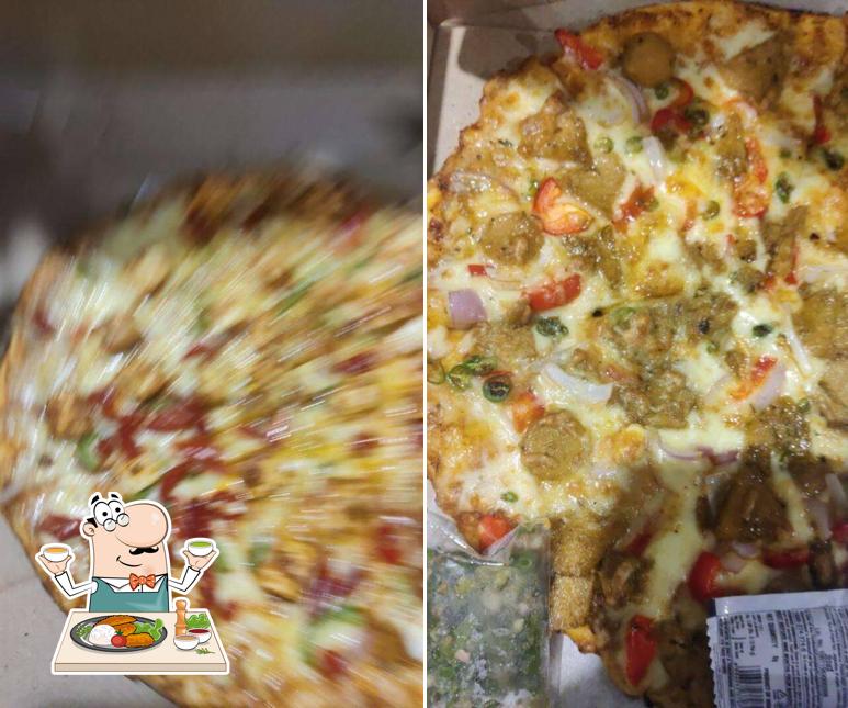 Meals at Goldmine Pizza