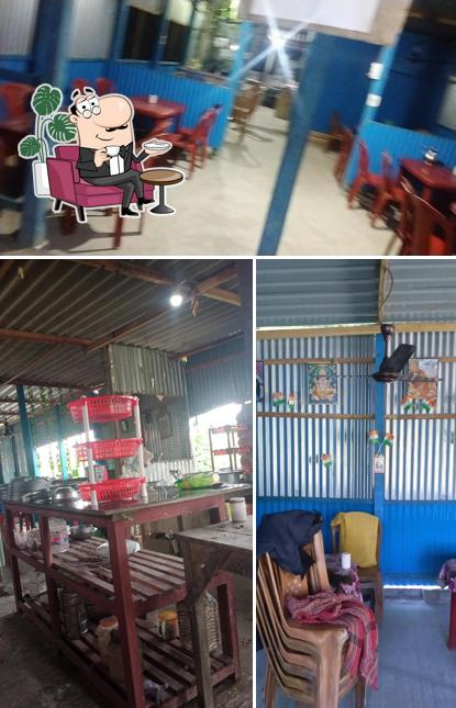 The interior of Gungun Fast Food Restaurant