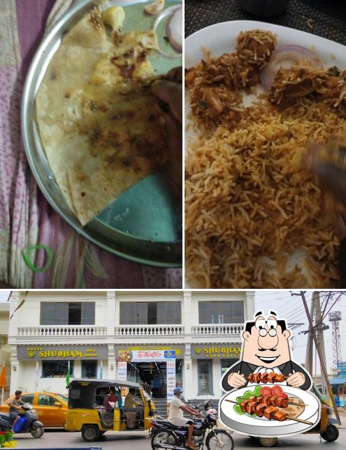 Hotel Shubham is distinguished by food and exterior