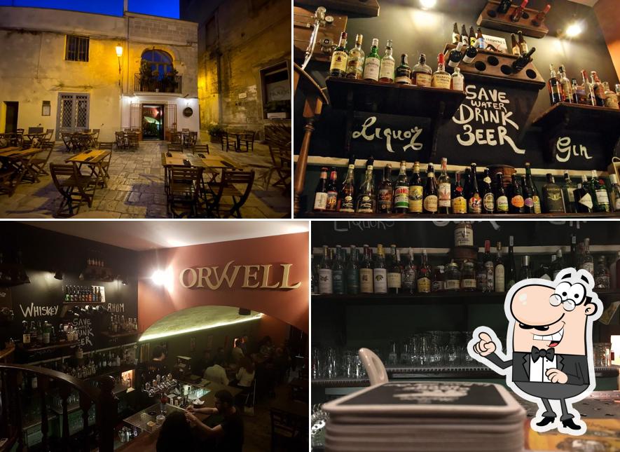 Siediti a un tavolo di Orwell Meat House