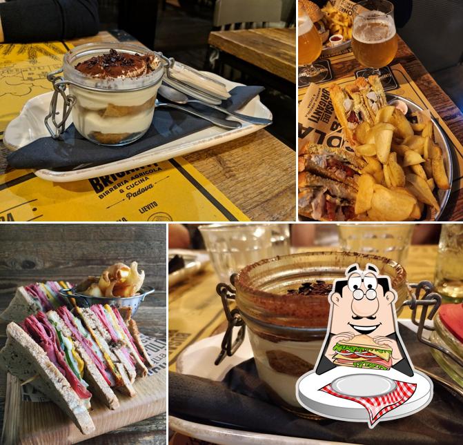 Club sandwich al Busa dei Briganti Pub Padova