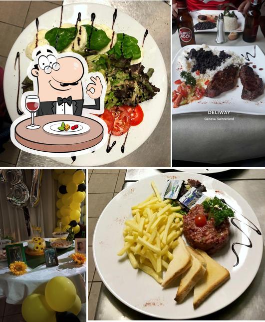 Platti al Restaurant La Praille