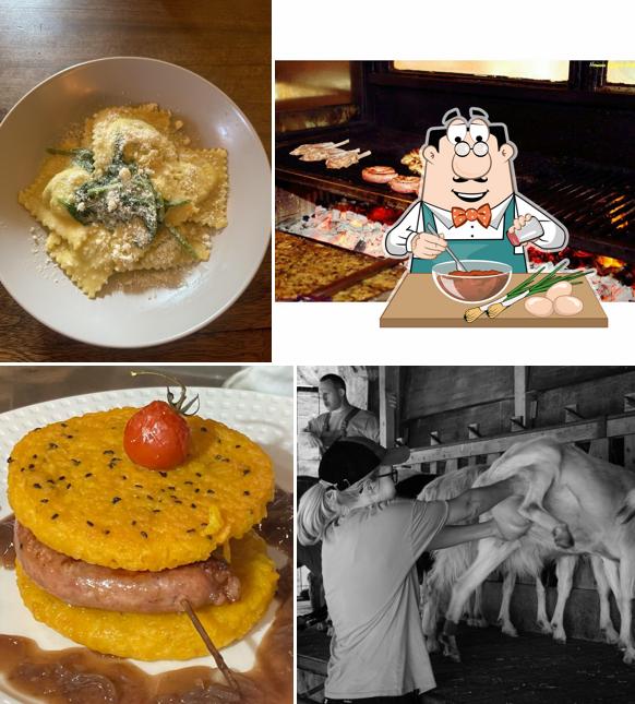 Ravioli al Osteria Degli Amici Figino