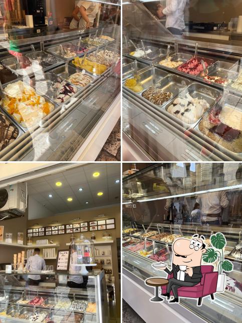 Gli interni di Pumparela Gelateria