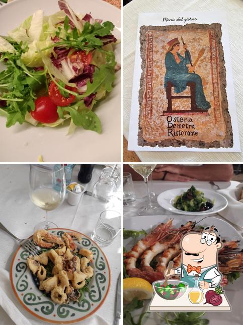 Insalata di barbabietole al Ristorante Osteria Demetra