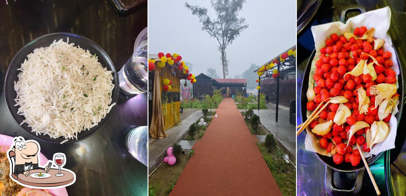 Food at THE BOMBAY DHABA AND FAMILY RESTAURANT