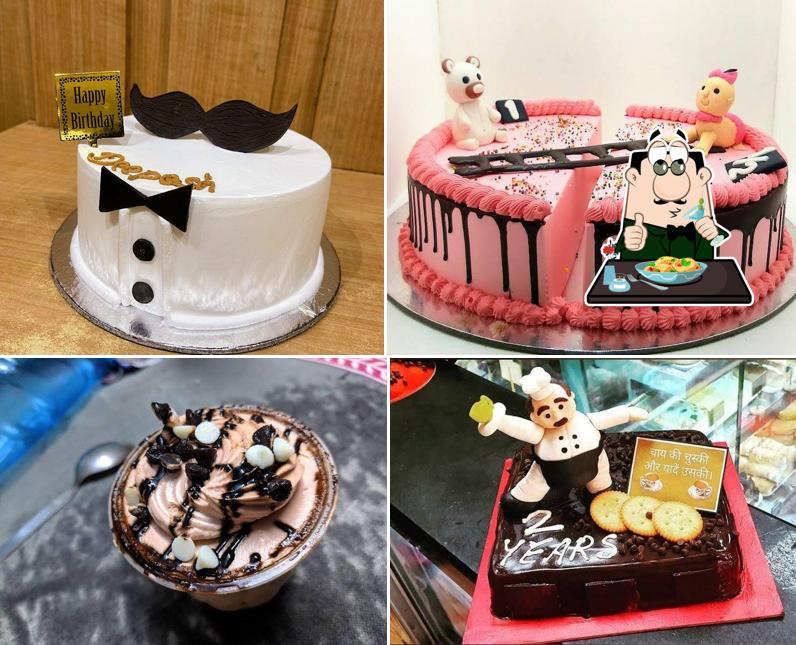 Food at Churu cake spot