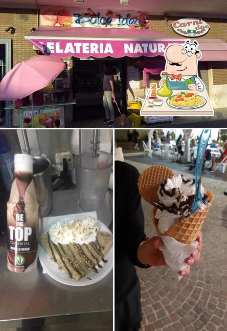 Questa è la foto che raffigura la cibo e interni di Dolce Idea