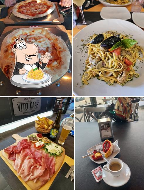 Spaghetti alla carbonara al Panetteria - Pizzeria - Bar da Vito Venturina