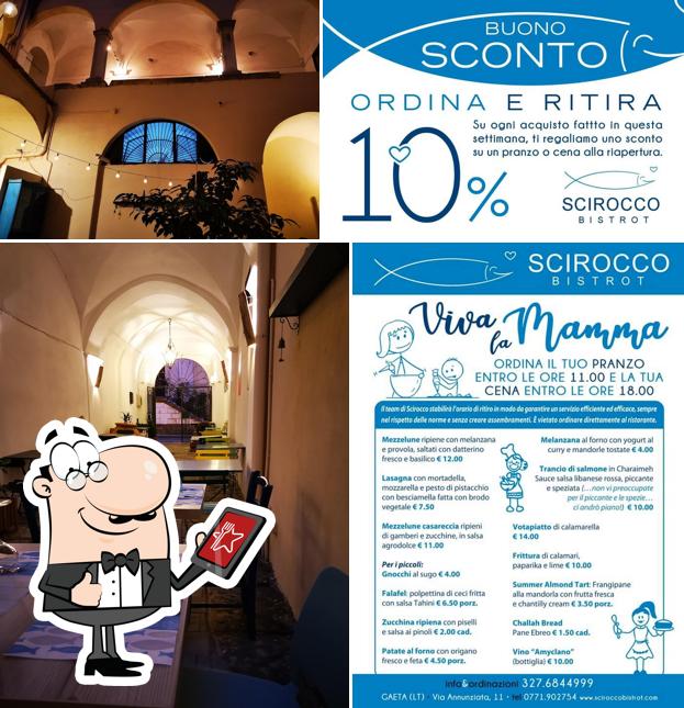 Gli esterni di Scirocco Bistrot