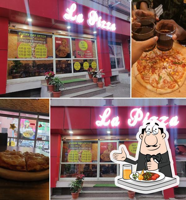 Meals at La pizza