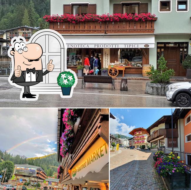 Gli esterni di Enoteca il Rustico Ballardini