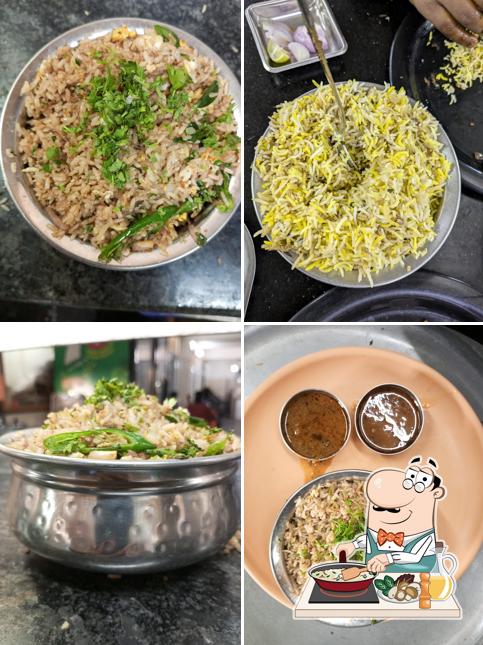 Fried rice at Hotel Sree Ranga