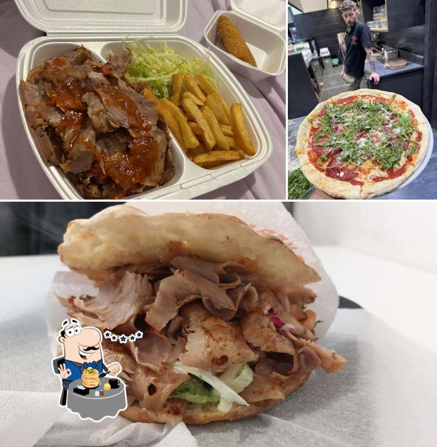 Panino con maiale stirato al İstanbul City Kebab