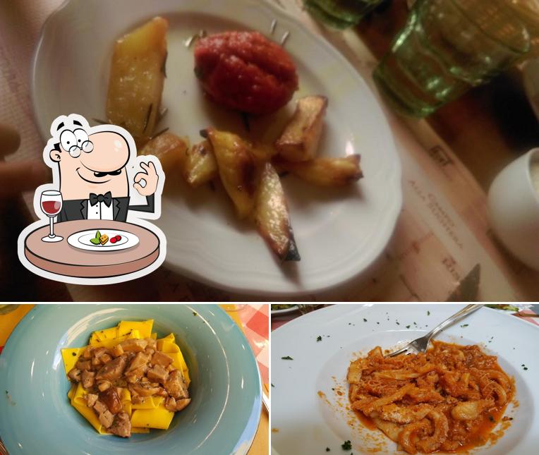 Cibo al Ristorante L'isola Che Non C'era