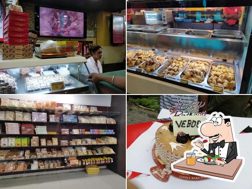 Food at Lovely Sweets