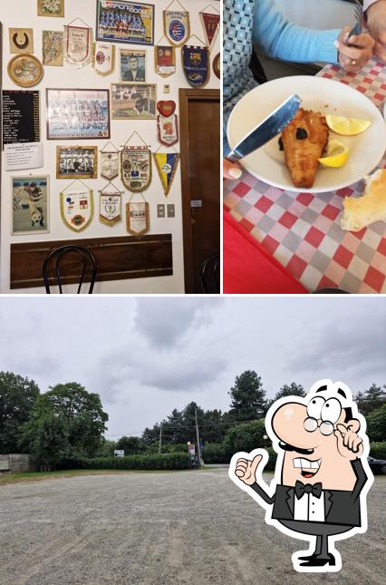 Gli interni di Trattoria San Carlo