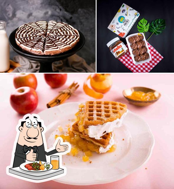 Food at The Belgian Waffle Co