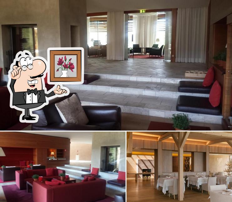 Dai un'occhiata agli interni di Vigilius Mountain Resort