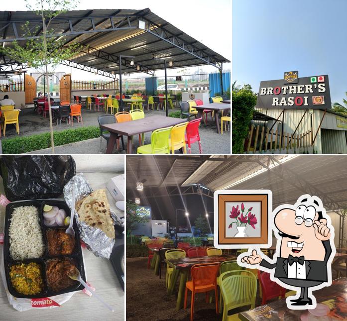 The interior of Brother's Rasoi