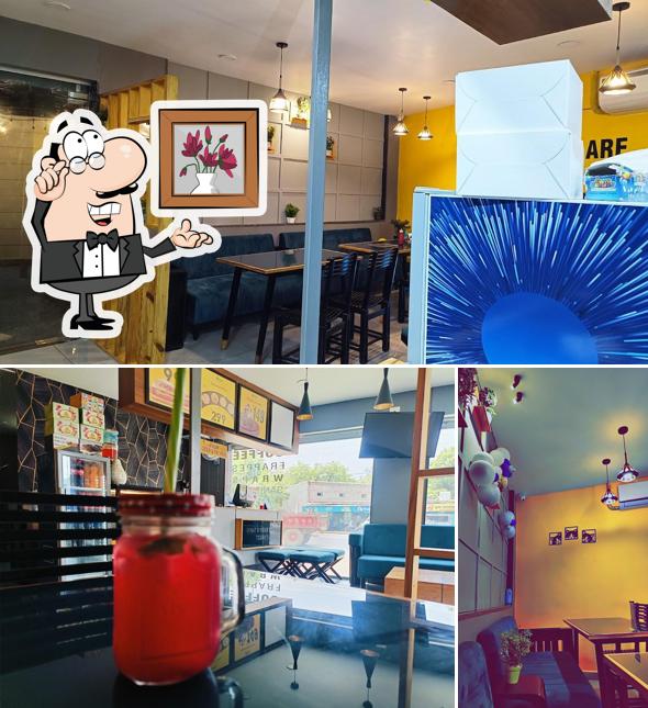 The interior of BOGO Pizza I Burger I Cakes