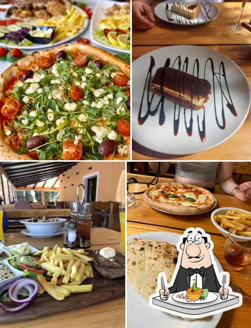 Platti al Pizzeria Bambino