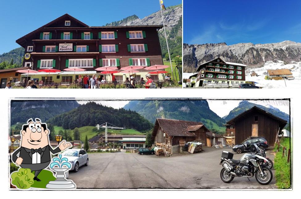 Puoi goderti l'aria fresca dal dehors di Hotel Alpenblick