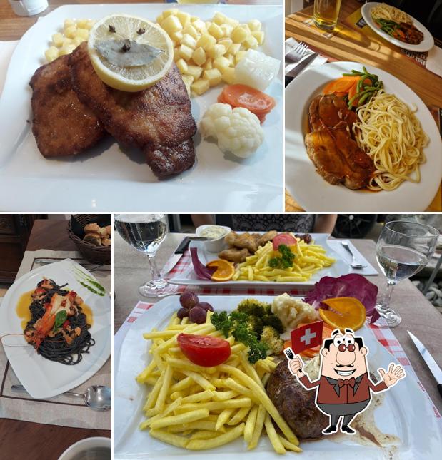 Platti al Restaurant Jägerstübli