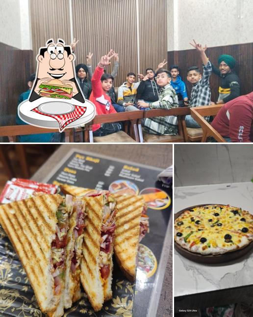 Club sandwich at Lala Ji Food point