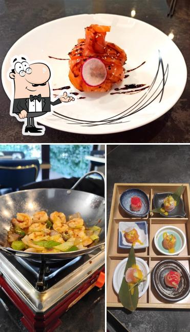 Gli interni di Wiky-sushi