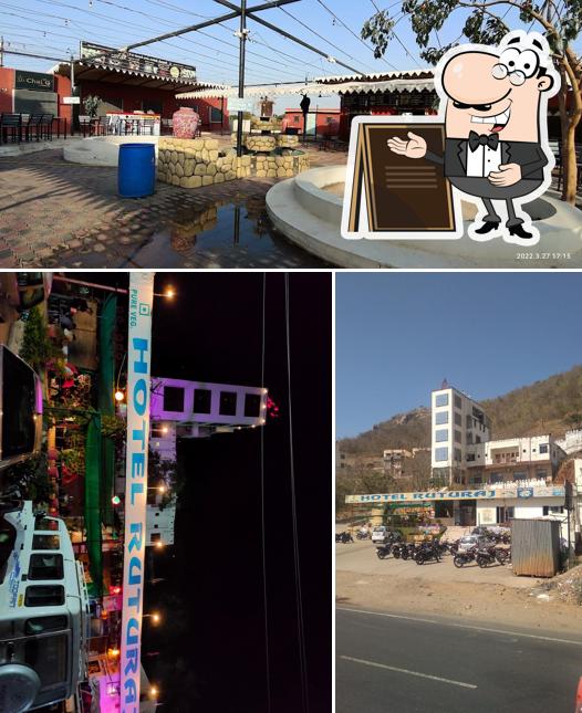 Enjoy the view outside Hotel Ruturaj&Guest House