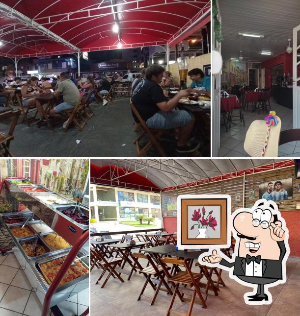 O interior do Parada Quilmes - Bar e Restaurante