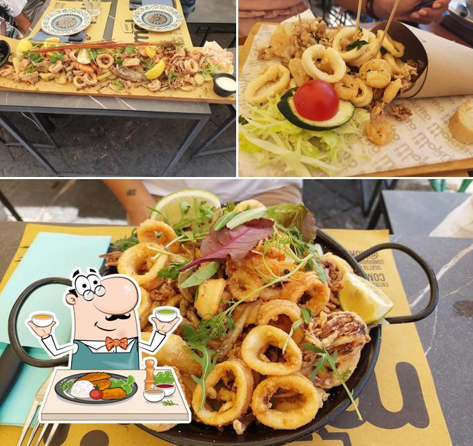 Calamari fritti al Mokrito