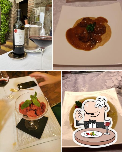 Platti al Antica Locanda Del Contrabbandiere
