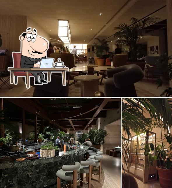 Dai un'occhiata agli interni di BIVIUM Restaurant-Café-Bar