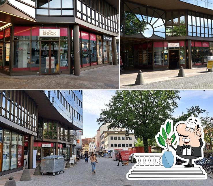 Tra le diverse cose da Landbeck Aarau Bäckerei-Konditorei si possono trovare la esterno e interni