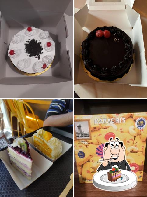 Chocolate cake at Karachi Bakery Kondapur