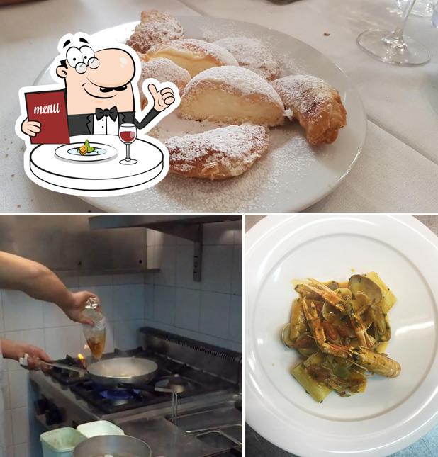 Platti al Osteria Del Porto Juan Les Pins