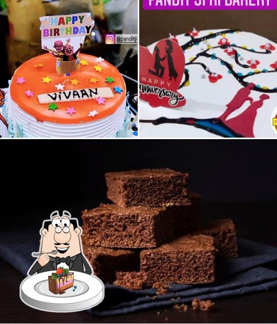 Chocolate cake at Pandit ji ki bakery