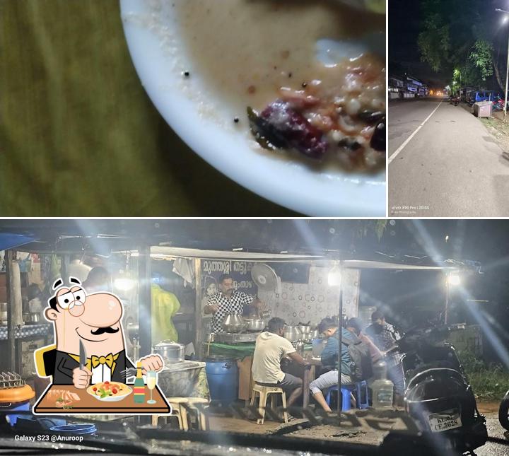 Take a look at the image depicting food and exterior at Muthasshi Thattukada