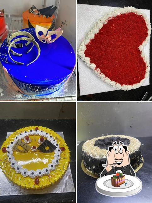 Chocolate cake at Sri Lakshmi Bakery
