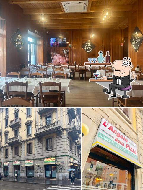 Gli interni di L'Angolo Della Pizza