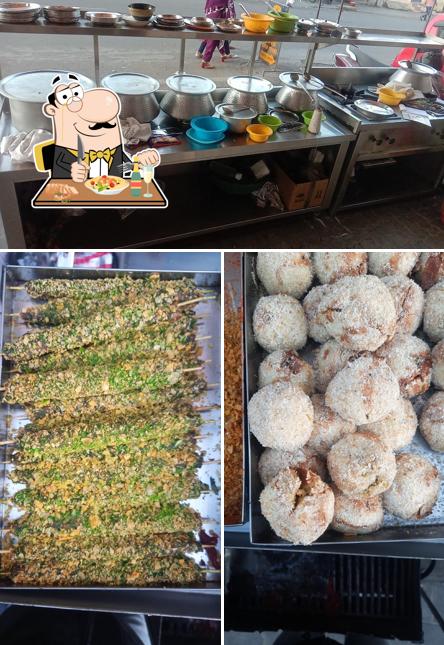 Food at Lazzat Restaurant