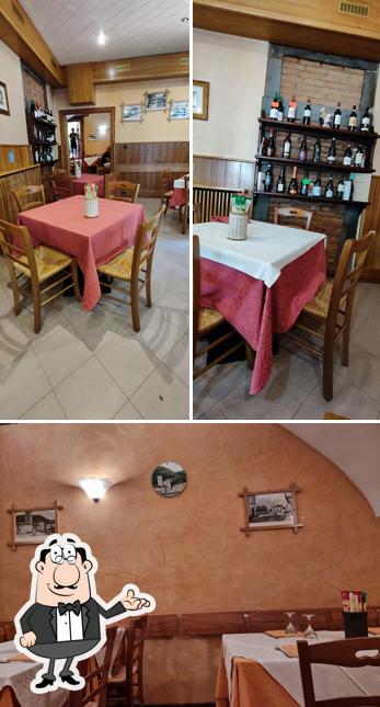 Dai un'occhiata agli interni di Trattoria S. Clemente